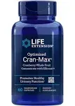 Life Extension Cran-Max , 500 mg, 60 Vegetarian Capsules