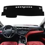 REMOCH for Toyota Camry Accessories 2024 2023 2022 2021 2020 2019 2018 Dash Cover Dashboard Cover Mat Custom Fit Center Console Cover Sunshield Protec