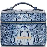 Brahmin Small Charmaine Croc Embossed Leather Train Case