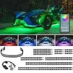 LEDGlow 32pc Bluetooth Advanced Million Color Lighting Kit for Polaris Slingshot