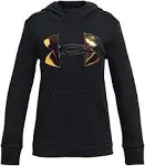 Girls' Under Armour Armour Fleece Iridescent Big Logo Hoodie