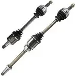 Bodeman Pair Front CV Axle Shaft Assembly for 1997-2001 Toyota Camry V6 3.0L Automatic, 1997-2004 Avalon, 99-03 Solara 3.0L Automatic, 98-03 Sienna