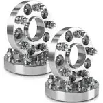 4pc 20mm Thick Wheel Spacers with Lip / 12x1.25 / 5x114.3 Hubcentric / 66.1 Hub