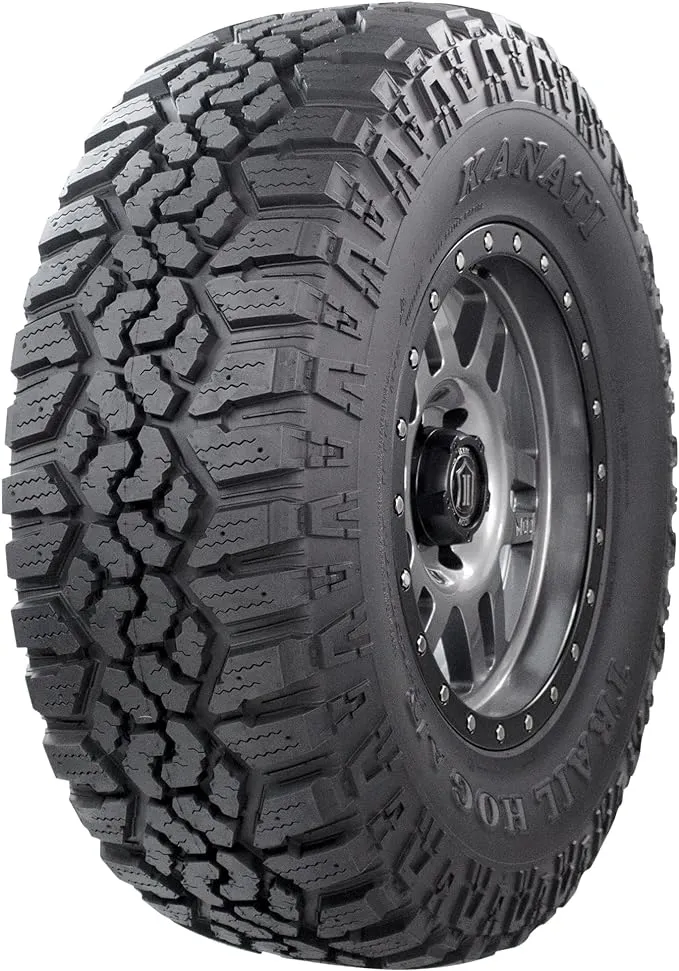 Kanati Trail Hog A/T-4 All-Terrain Radial Tire 35X12.50R20LT 121Q LRE 10-PlyKanati Trail Hog A/T-4 All-Terrain Radial Tire 35X12.50R20LT 121Q LRE 10-Ply