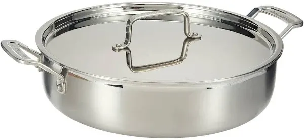 Cuisinart MultiClad Pro 13&#034; Round 5.5 Qt Stainless Steel Casserole Dishes Home