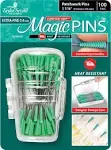 Taylor Seville Magic Pins Patchwork Extra Fine Green 100/PKG