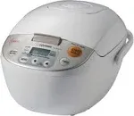 Zojirushi NL-AAC10 Micom Rice Cooker (Uncooked) and Warmer, 5.5 Cups/1.0-Liter