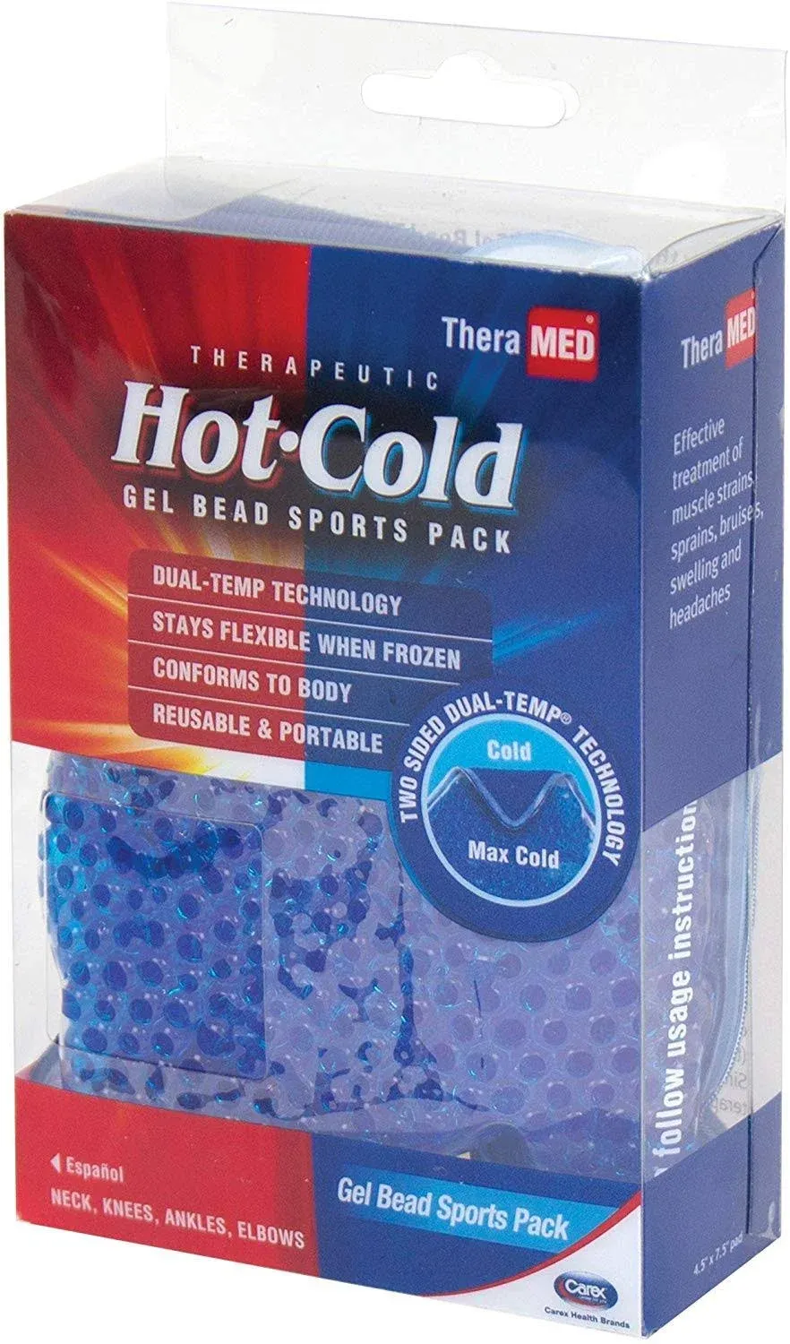 Carex Health Brands TheraMED Gel Bead Sports Pack