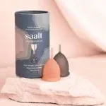 Saalt Soft | Menstrual Cup Duo Pack | Grey