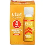 Vive Organic Wellness Shots, Original, Immunity Boost, Value Pack - 4 pack, 2 fl oz bottles