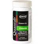 Chloride QuanTab® Test Strips, 300-6000 mg/L