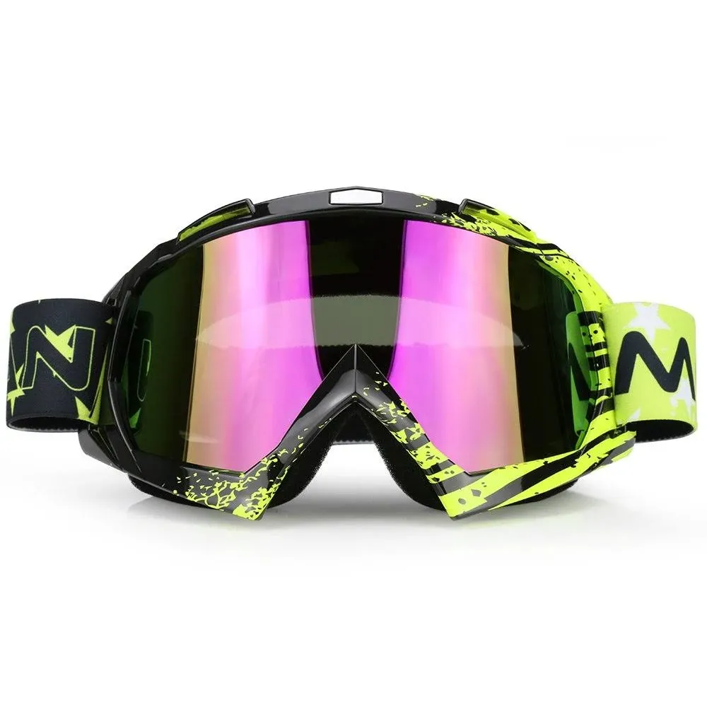 Zdatt Professional Adult Motocross Goggles Dirtbike ATV Motorcycle Gafas UV ...