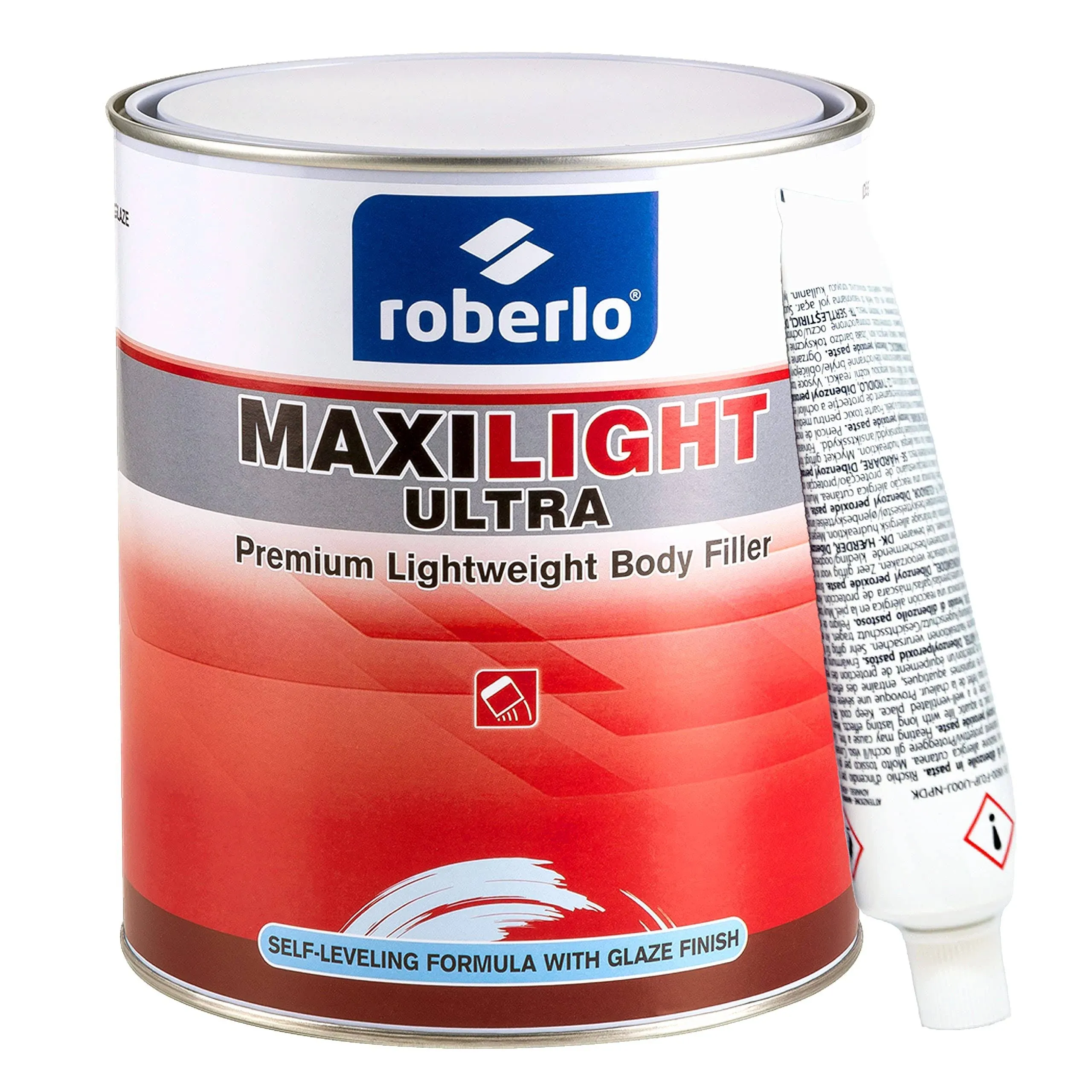 Roberlo Maxilight Ultra Body Filler with Hardener Gallon