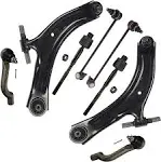 Detroit Axle 8CS1300302 Control Arm Suspension Kit for 08-13 Rogue 14-15 Rogue Select