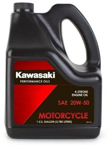 Kawasaki Performance 4-Stroke Engine Oil Gallon 20W-50 K61021-301