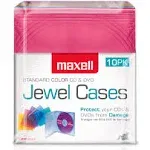 Maxell Jewel Cases 10 Pack