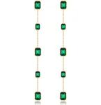 Ettika Iconic Crystal Dangle Earrings