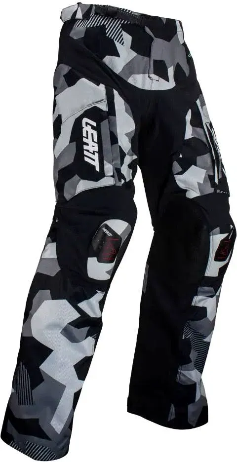 Leatt Moto 5.5 Enduro Pants - Black/Grey Camo - M