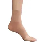 Moderate 20-30Mmhg Support Open Toe Anklet - Large - Beige