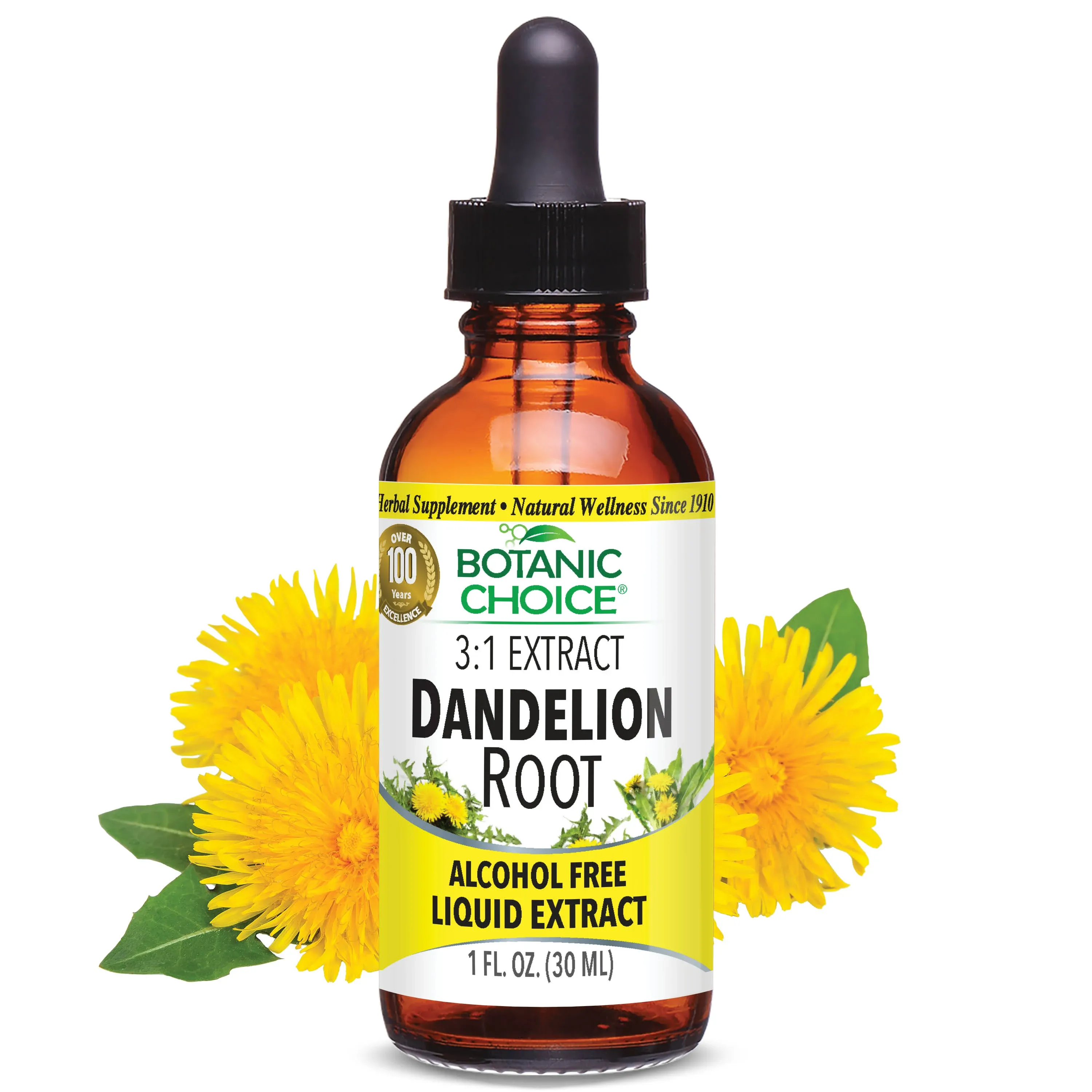 Botanic Choice Dandelion Root Liquid Extract , 1 Oz