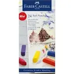 Faber-Castell : Square Soft Pastel : Half Stick : Set of 24