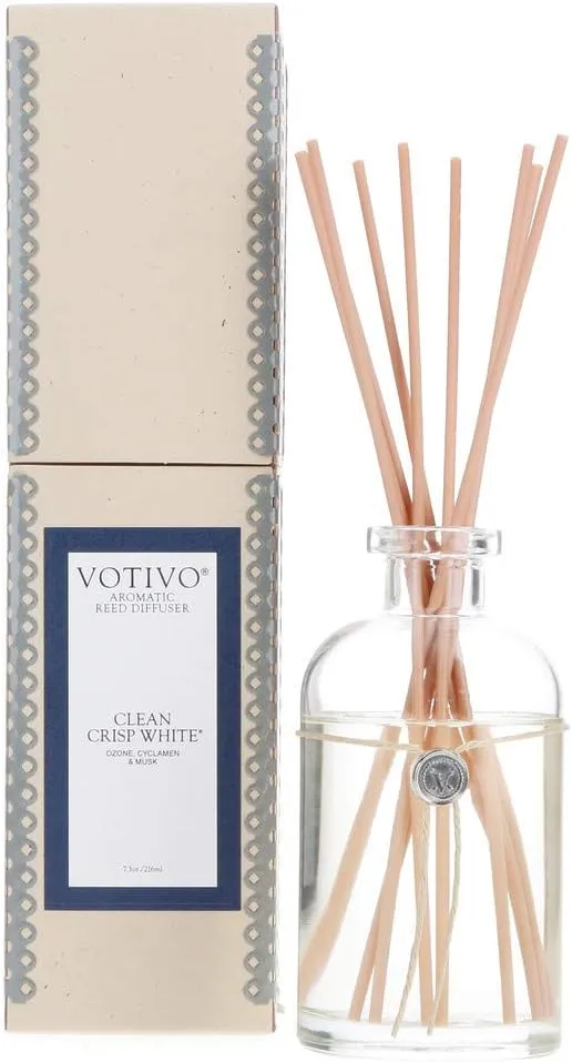 Votivo - Reed Diffuser-Clean Crisp White