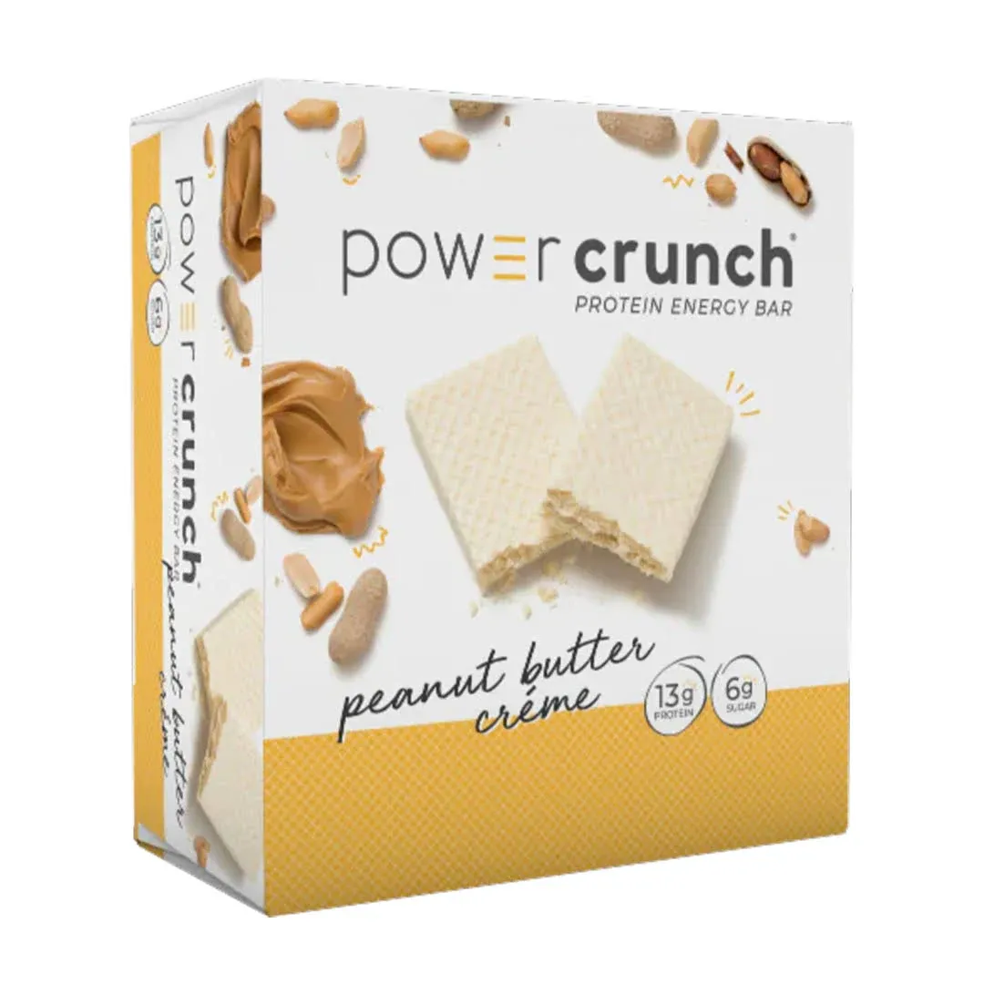 Power Crunch Protein Energy Bar, Peanut Butter Creme - 12 pack, 1.4 oz bars