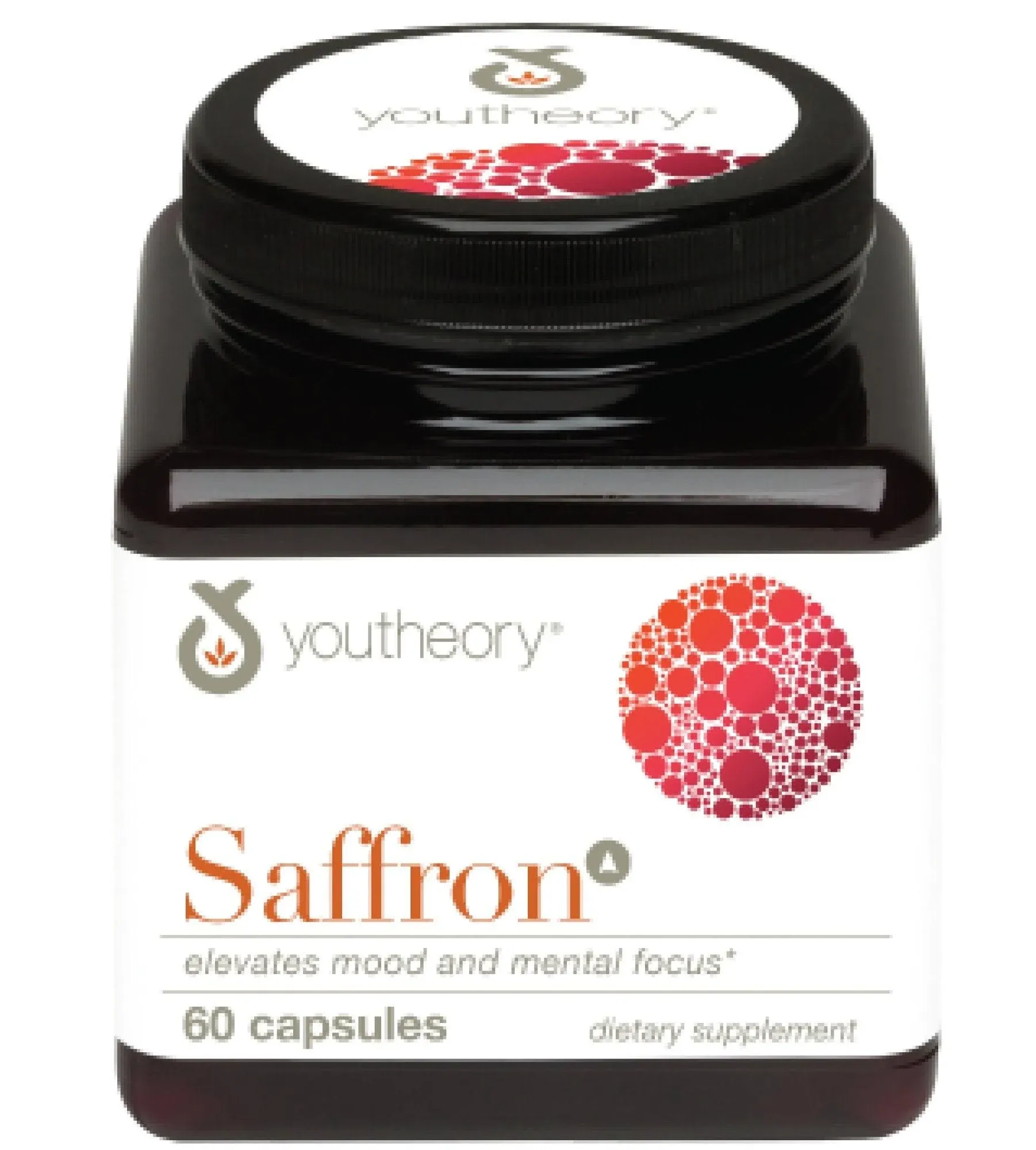 Youtheory Saffron, 60 Vegetarian Capsules