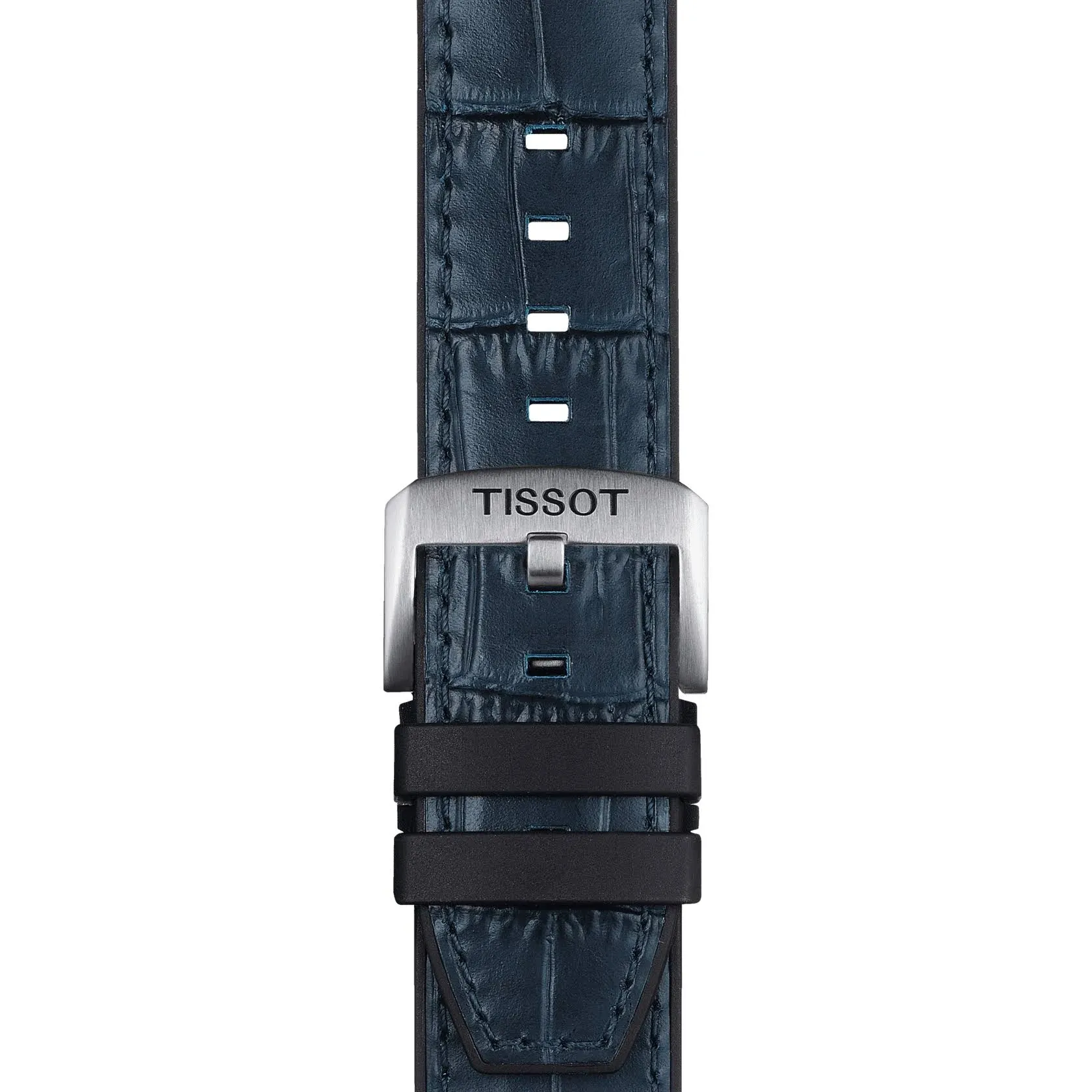 Tissot T852046765 22mm Lug Blue Leather Strap