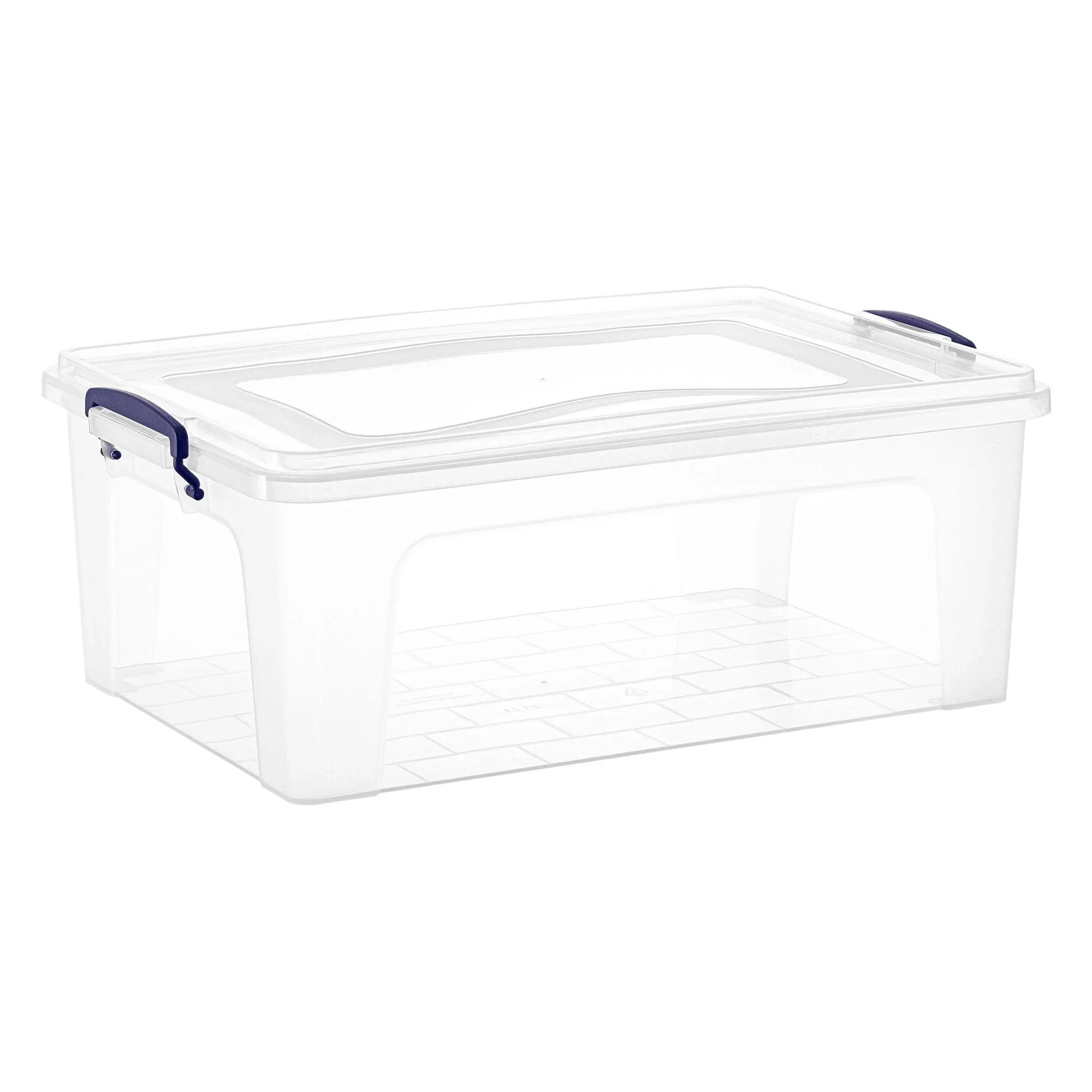 Superio Storage Container, 22 qt, Clear