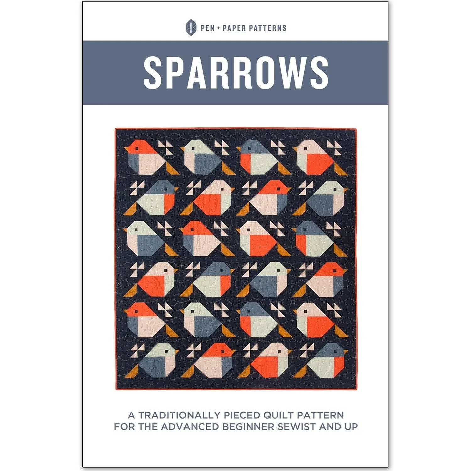 Sparrows - Pen and Paper Patterns - Pattern