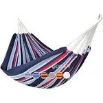 Brazilian Double Hammock 2 Person 330X150cm Load 500Pound Cotton Hammock for Patio Porch Garden Backyard Lounging Outdoor and Indoor (Beige)