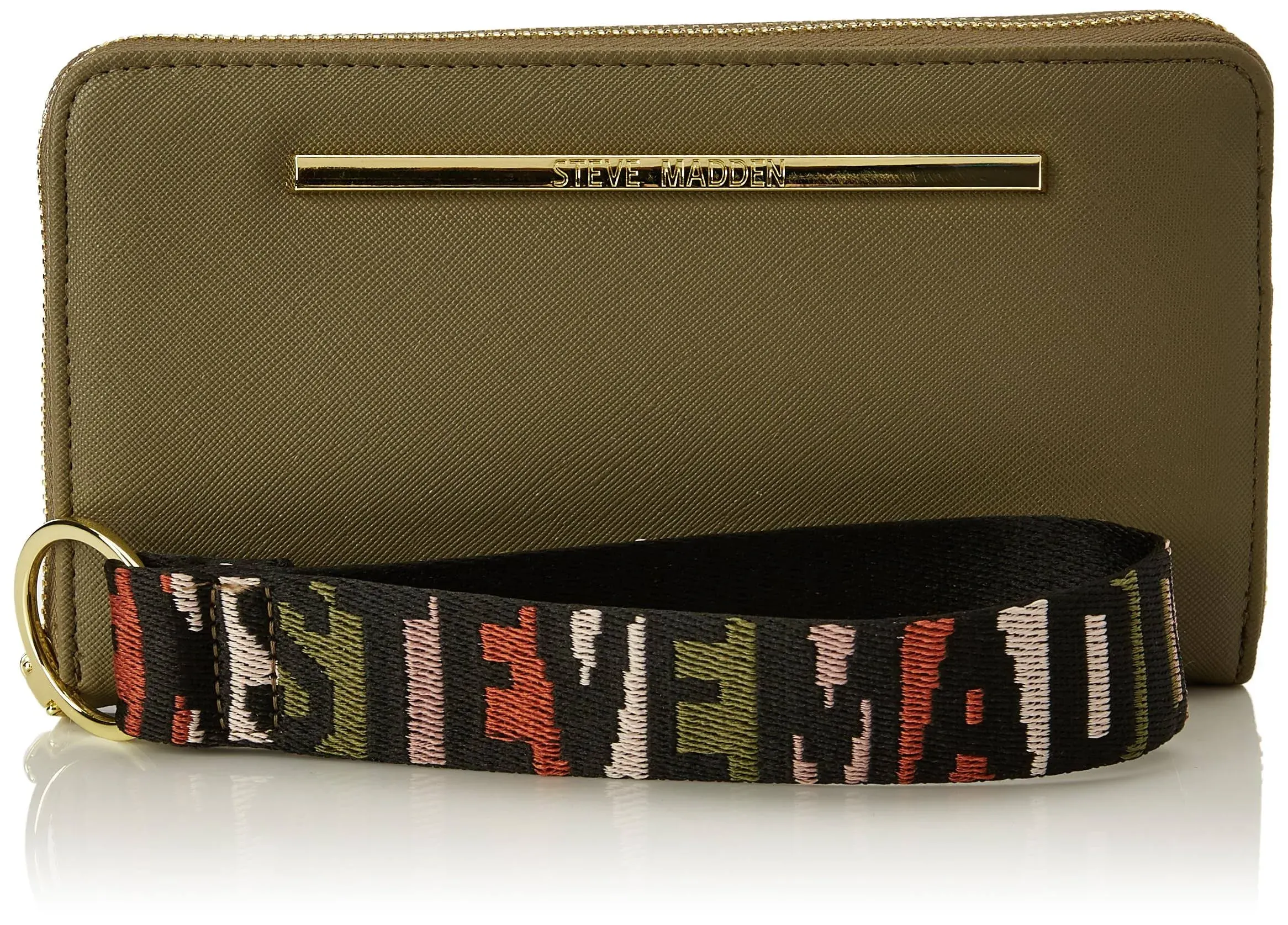 Steve Madden Bzip-Web Wallet Wristlet