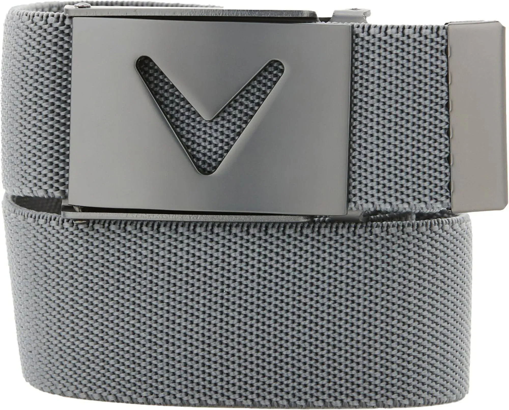 Callaway Men's V-Logo Web Golf Belt, Griffin