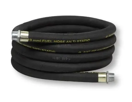 Fuel Hose, Anti Static, 3/4" ID, 12 ft.