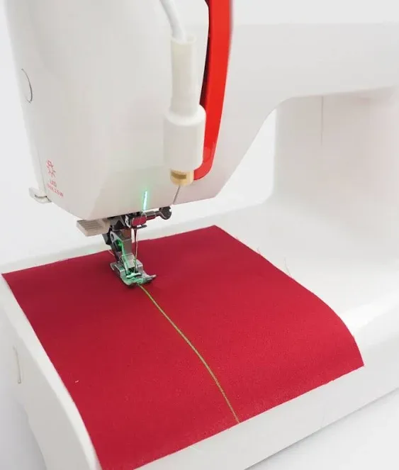 3-in-1 Rechargeable GREEN Laser System with Adjustable Line, Crosshairs and Dot Illumination Heads; Innovative Sewing and Quilting Notion for Precise Stitching; Mounts with MAGNET