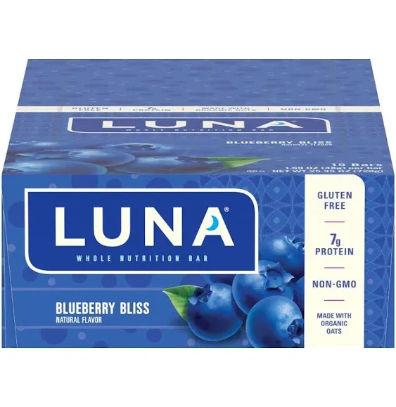 Luna Bar Blueberry Bliss