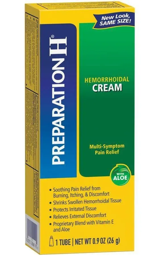 Preparation H Cream, 0.9oz.