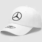 Mercedes AMG F1 George Russell Baseball Cap Classic white