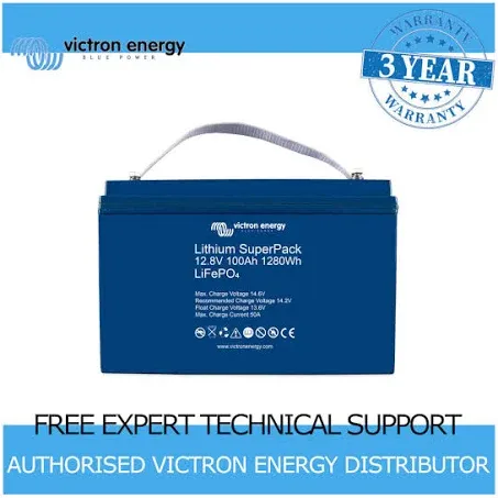 Victron Energy Lithium Superpack 12,8V/100Ah (M8) High Current Battery