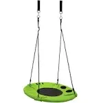  Flying Saucer Tree Swing Hammock Chair for Kids, Neptune Blue