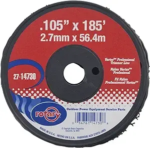 Rotary 14730 Black Vortex Trimmer Line .105" x 185'