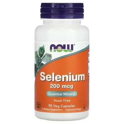 Now Foods Selenium 200 mcg - 90 Capsules