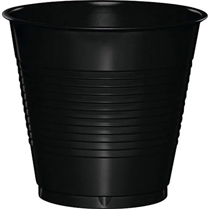 Black Velvet 16 oz Plastic Cups