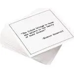 Five Star Napkins Inspirational Quotes, White Cotton Cocktail Napkins, Beverage Napkins, Bar Napkins, Cloth Napkins, Party Napkins, Events, Holidays