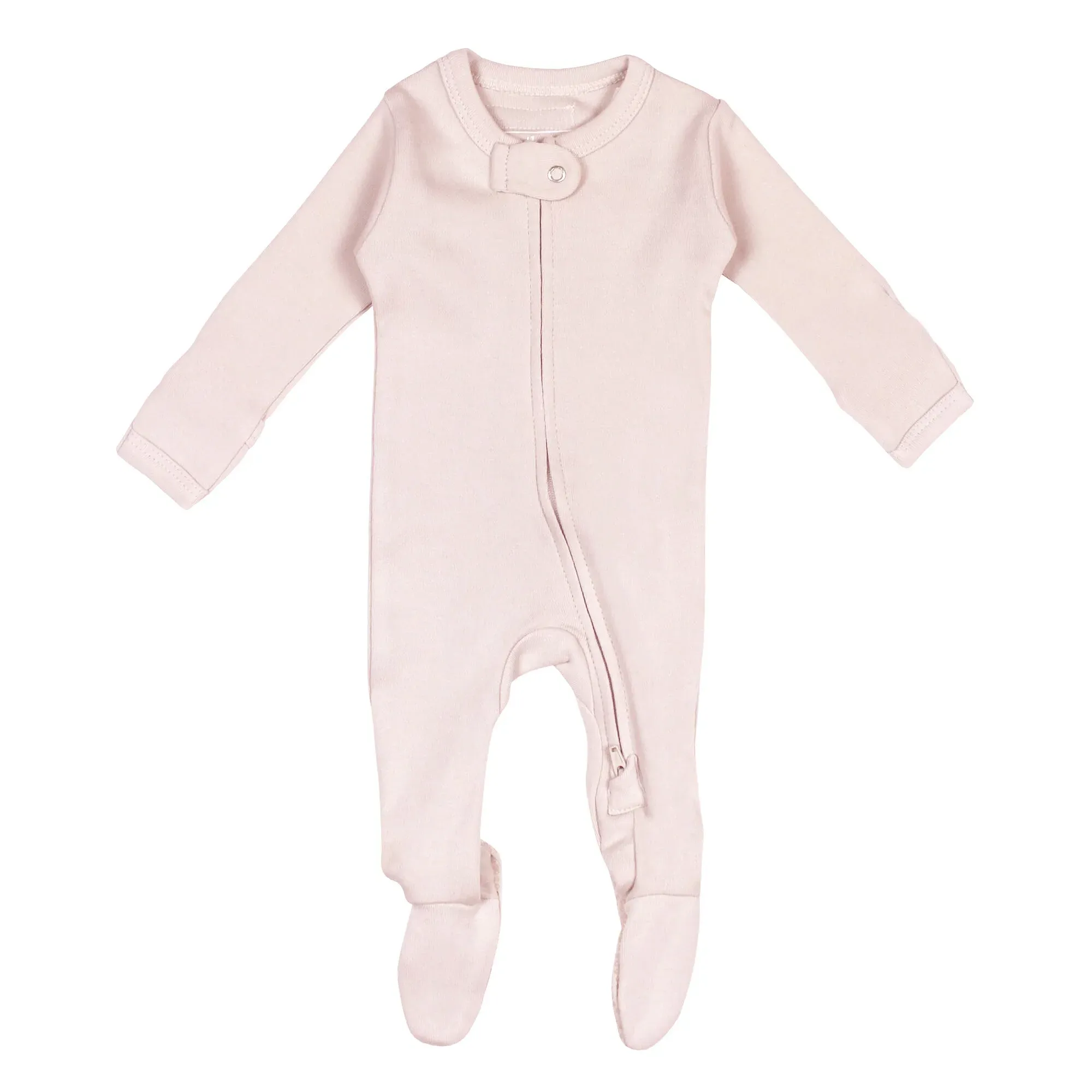 L'ovedbaby Organic Zipper Baby Footie