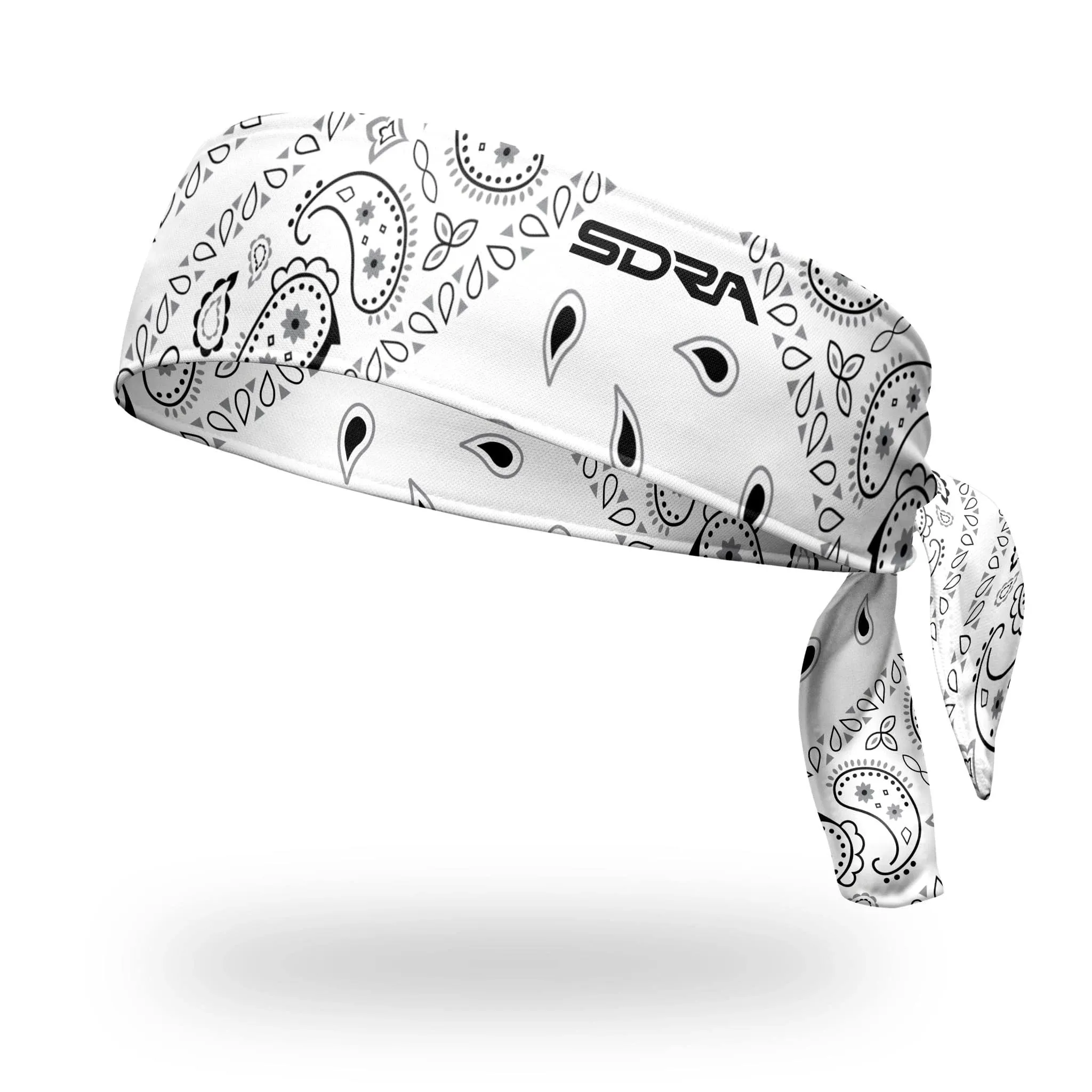 Suddora Paisley Print Bandana Headband, Multi-Sport Boho Style Bandana, Non-Slip ...