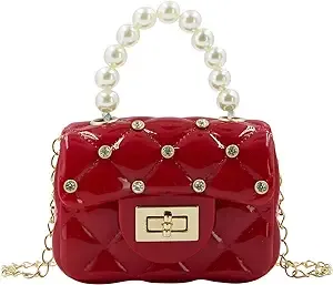 Mini Jelly Satchel Bag (Pink)