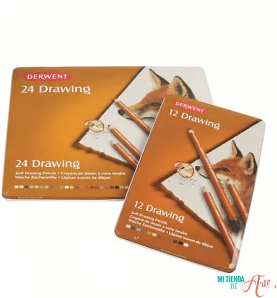 Derwent Drawing Pencil Tin of 24