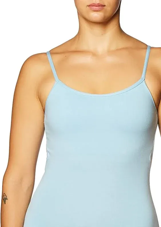 Capezio Camisole Leotard with Adjustable Straps Xs Adult / Light Blue